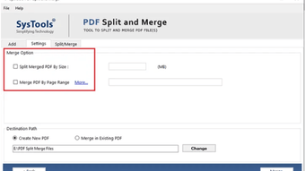 Obraz 0 dla SysTools PDF Merger