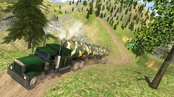 Uphill Offroad Army Oil Tanker