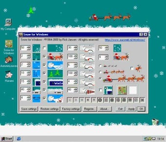 Obraz 0 dla Snow for Windows