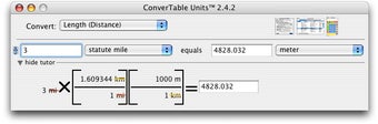 ConverTable Units