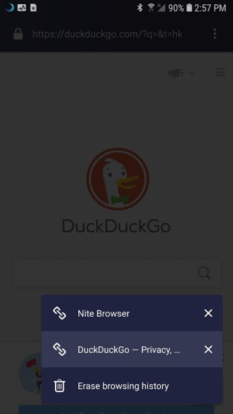 Nite Browser: Privacy First