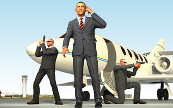 US President Security Sim Game