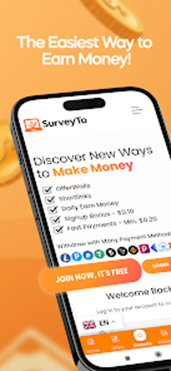 Bild 0 für SurveyTo: Earn Money Dail…