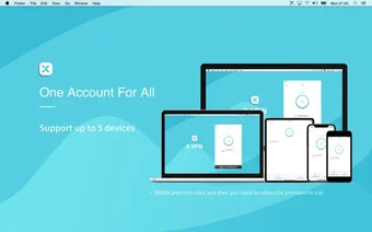 Obraz 2 dla X-VPN for Mac