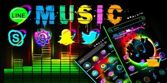 Image 0 pour Music Launcher Theme