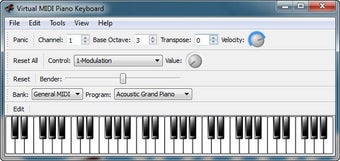 Bild 2 für Virtual Midi Piano Keyboa…