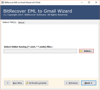 Immagine 0 per EML to Gmail Wizard