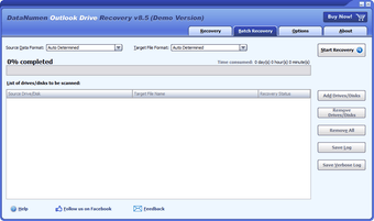 DataNumen Outlook Drive Recovery