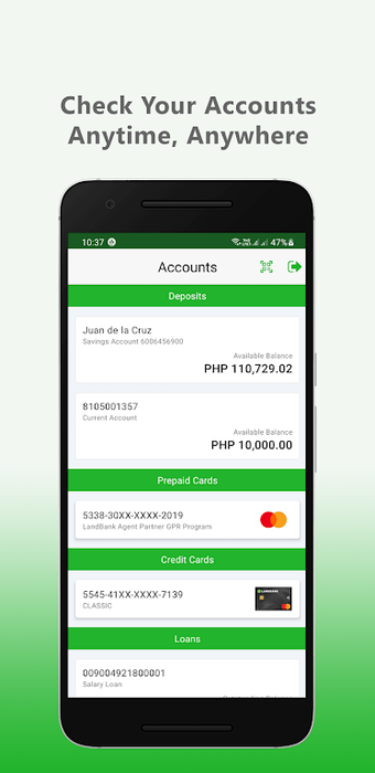 LANDBANK Mobile Banking的第0张图片