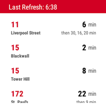 Bild 0 für Bus Times - Live Arrivals…