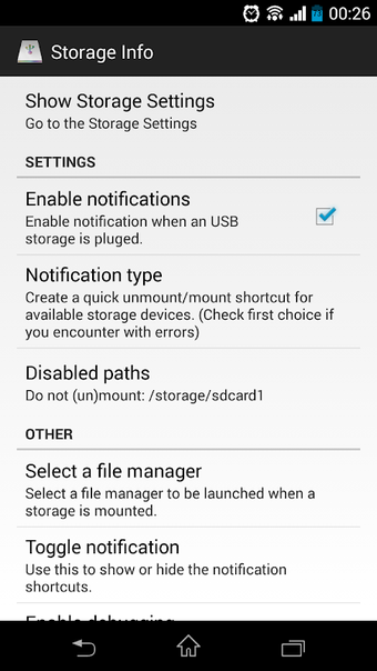 Imagen 0 para Storage Info