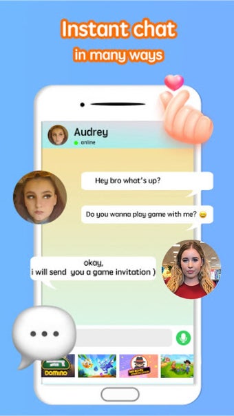 Bild 0 für Voga - game and voice cha…