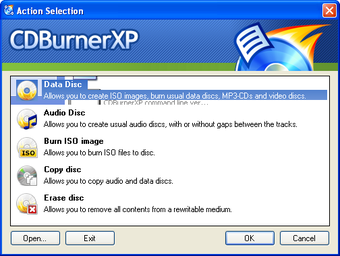 Imagen 3 para CDBurnerXP Portable