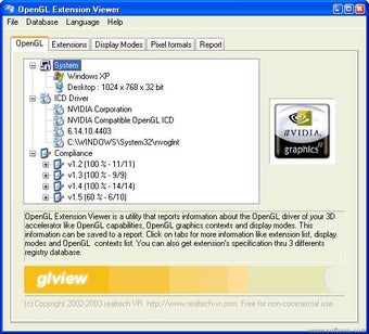 Bild 0 für OpenGL Extension Viewer