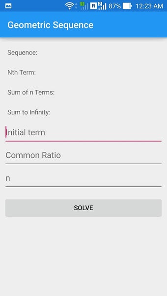 Simple Sequence Calculator