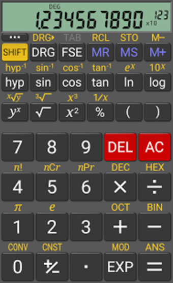 RealCalc Scientific Calcu…的第2张图片