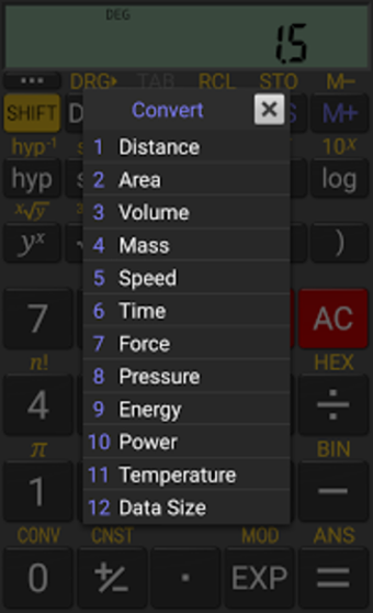 Image 7 pour RealCalc Scientific Calcu…