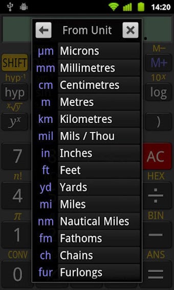 Image 4 pour RealCalc Scientific Calcu…