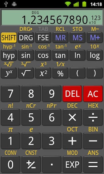 Image 10 pour RealCalc Scientific Calcu…