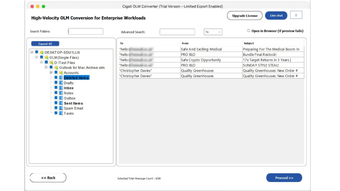 Obraz 0 dla Cigati OLM Viewer for Mac