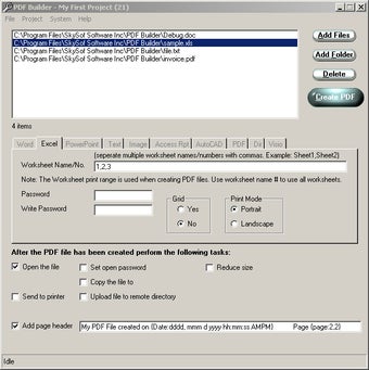 Image 0 for PDF Builder