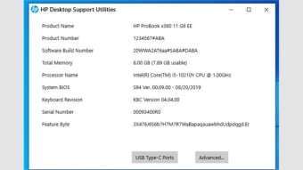 HP Desktop Support Utilities