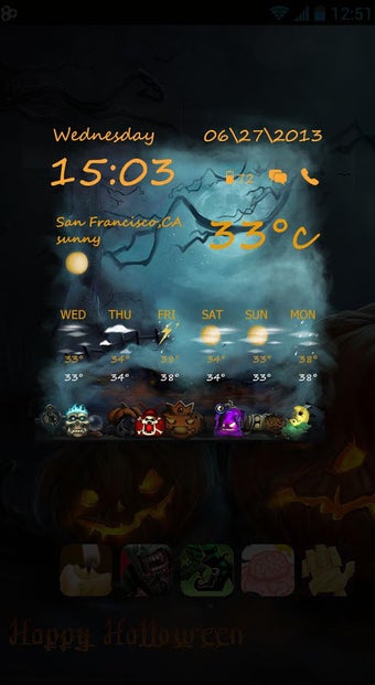 Halloween Toucher Pro Theme