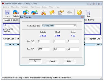 Bild 2 für Partition Table Doctor