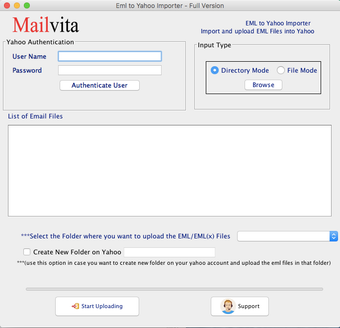 MailVita EML to Yahoo Imp…の画像0