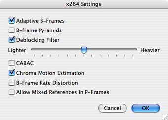 Obraz 0 dla x264 QuickTime Codec