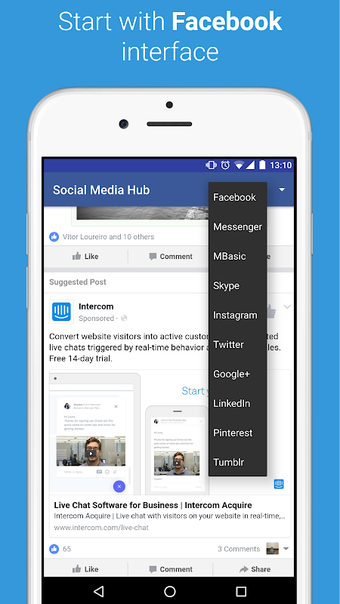Bild 0 für Social Media Hub