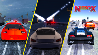 Highway Car Racing &Traffic Car Simulator : NitroX