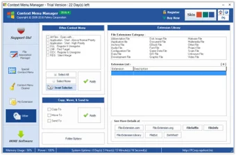 FCorp - Context Menu Manager