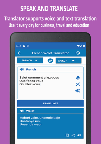Image 0 for Traduction Francais Wolof