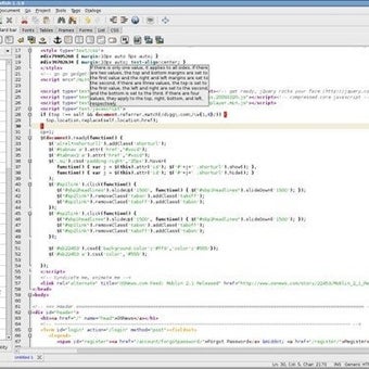 Obraz 0 dla Bluefish Editor