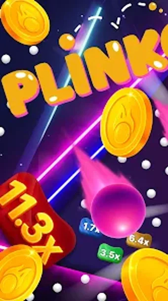 Obraz 0 dla Ball Neon Pinkos