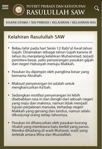 Image 0 pour Potret Pribadi Nabi Muham…