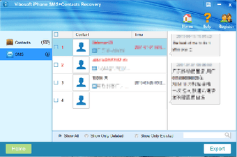 Image 0 for Vibosoft iPhone SMS+Conta…