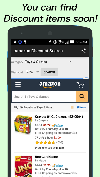 Discount Shopping for Amazon - Cheaper finder