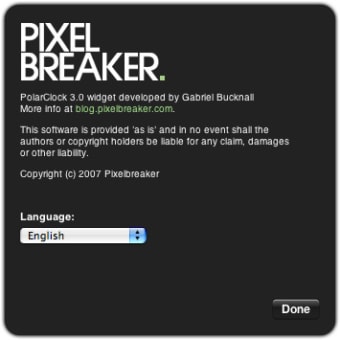 PixelBreaker PolarClock Widget