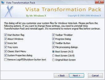 Bild 7 für Vista Transformation Pack