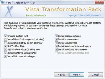 Bild 4 für Vista Transformation Pack