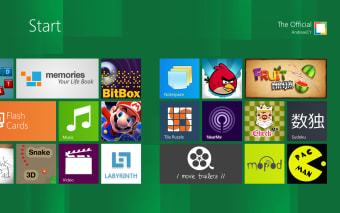 Windows 8 Start Screen Full
