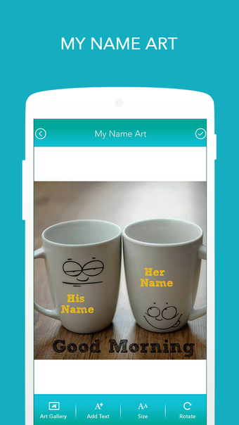 Immagine 0 per Name on Pics - Name Art