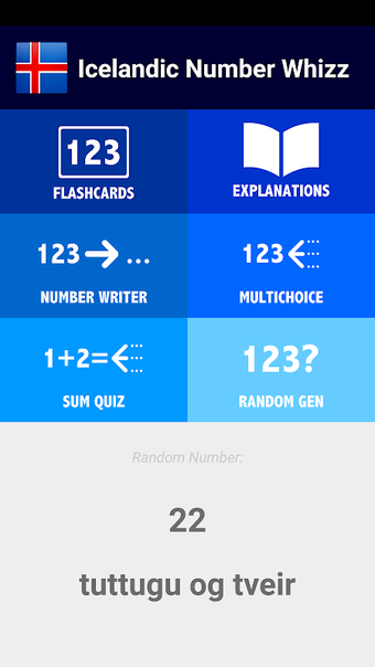 Immagine 0 per Icelandic Number Whizz