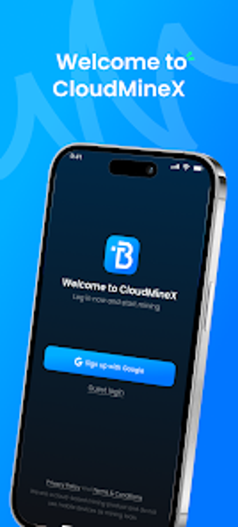 Bild 0 für CloudMineX-Mining App