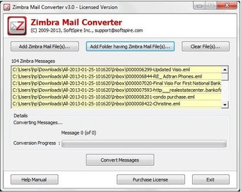 Bild 0 für Zimbra Mail to Outlook Co…