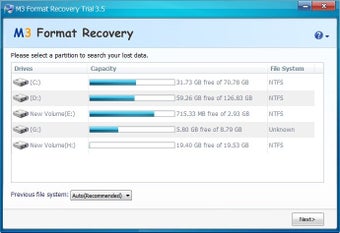 Imagen 0 para M3 Format Recovery Profes…
