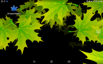 3D  Autumn Maple Leaves F…的第0张图片