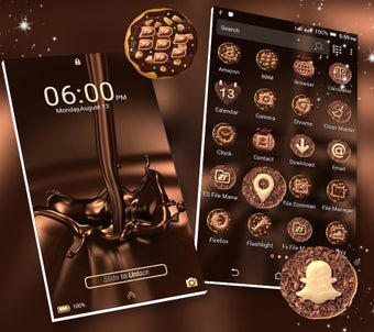 Chocolate Launcher Theme